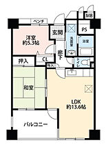 公社賃貸SMALIO 萱島南町  ｜ 大阪府寝屋川市萱島南町21-1（賃貸マンション2LDK・3階・59.20㎡） その2