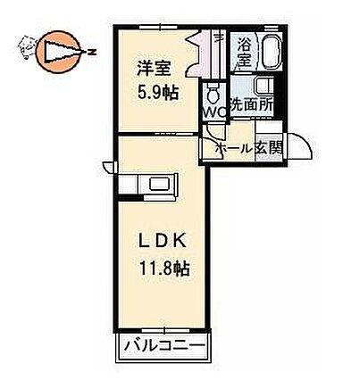 シャーメゾンアポロ_間取り_0