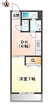 徳島県徳島市南矢三町1丁目（賃貸マンション1DK・4階・30.00㎡） その2