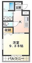 徳島県徳島市蔵本町2丁目（賃貸マンション1K・1階・34.74㎡） その2