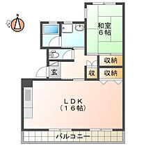 徳島県徳島市南矢三1丁目（賃貸マンション1LDK・3階・52.80㎡） その2