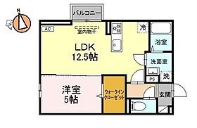 徳島県徳島市八万町大坪（賃貸アパート1LDK・2階・42.79㎡） その2