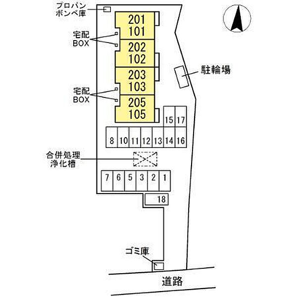 徳島県徳島市庄町3丁目(賃貸アパート3LDK・2階・58.62㎡)の写真 その18