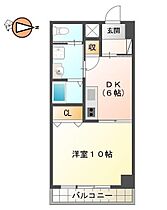 徳島県徳島市東吉野町2丁目（賃貸マンション1DK・3階・25.92㎡） その2