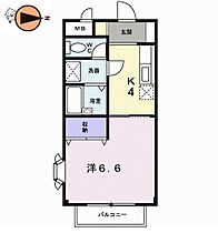 徳島県徳島市伊賀町3丁目（賃貸アパート1K・2階・26.20㎡） その2