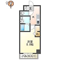 徳島県徳島市西新町4丁目（賃貸マンション1K・2階・29.90㎡） その2