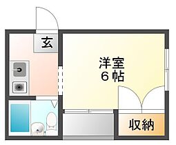 徳島県徳島市庄町3丁目（賃貸マンション1K・3階・23.00㎡） その2