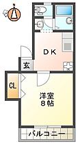 徳島県徳島市沖浜1丁目（賃貸マンション1DK・3階・25.00㎡） その2