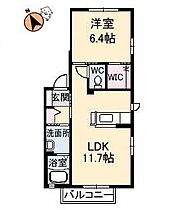 徳島県徳島市昭和町6丁目（賃貸アパート1LDK・1階・43.98㎡） その2