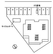 徳島県徳島市北常三島町1丁目（賃貸マンション1LDK・3階・51.25㎡） その3