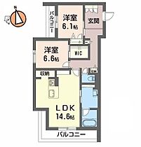 徳島県徳島市下助任町5丁目（賃貸マンション2LDK・2階・73.83㎡） その2