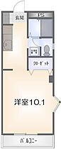 徳島県徳島市昭和町6丁目（賃貸マンション1K・3階・28.00㎡） その2