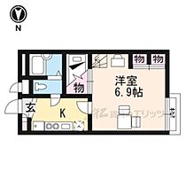 レオパレス瀬田川 201 ｜ 滋賀県大津市瀬田２丁目（賃貸アパート1K・2階・19.87㎡） その2