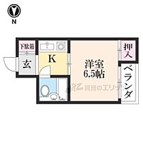 滋賀県大津市一里山３丁目（賃貸マンション1R・3階・17.10㎡） その2