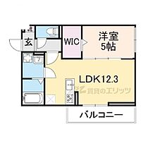 滋賀県大津市大江１丁目（賃貸アパート1LDK・2階・42.79㎡） その2