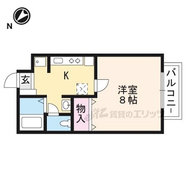 ベガ 101｜滋賀県守山市下之郷２丁目(賃貸アパート1K・1階・26.93㎡)の写真 その2