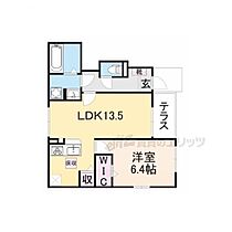 ソフィア 102 ｜ 滋賀県甲賀市甲南町野田（賃貸アパート1LDK・1階・47.41㎡） その2