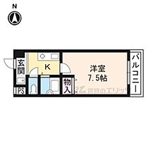 滋賀県草津市野路１丁目（賃貸マンション1K・4階・22.96㎡） その2