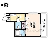 滋賀県草津市野路８丁目（賃貸マンション1K・1階・20.67㎡） その2