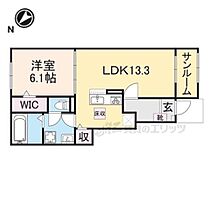 滋賀県近江八幡市武佐町（賃貸アパート1LDK・1階・50.05㎡） その2