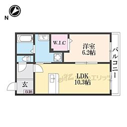 LINNEA MIKUMO 3階1LDKの間取り