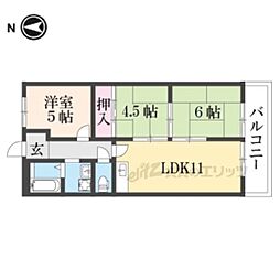 ライゼックス長浜2 3LDKの間取図画像