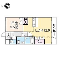 エル・ステージ 1LDKの間取図画像