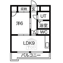 スリーゼ錦 605 ｜ 栃木県宇都宮市錦３丁目12番11号（賃貸マンション1LDK・6階・39.87㎡） その2