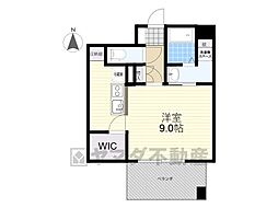 EASTCONCIE ワンルームの間取図画像