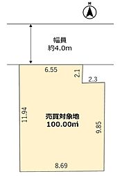 物件画像 川越市並木　売地　建築条件なし