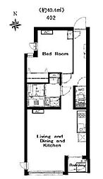 カーサ麻布ANNEXの間取図画像