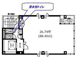 茅場町2丁目ビルの間取図画像