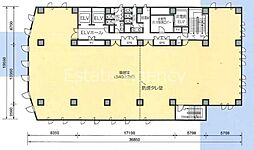 愛宕イーストビルの間取図画像