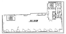 新橋パークプレイスの間取図画像
