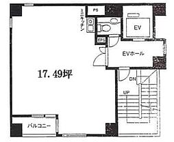 汐留プリプラビルの間取図画像