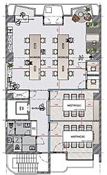 パシフィックスクエア九段南の間取図画像