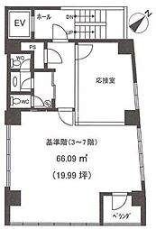 SNT八丁堀ビルの間取図画像