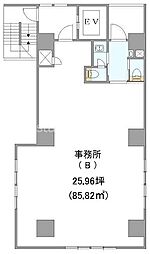 BizFeel茅場町の間取図画像