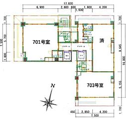 大手町宝栄ビルの間取図画像