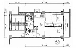 シティ市ヶ谷の間取図画像