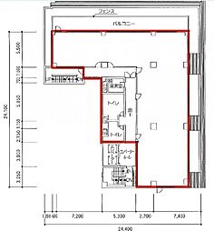 牛込食糧ビルの間取図画像