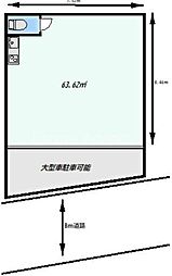 Fマンションの間取図画像