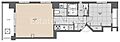 赤坂KMANSION4階28.6万円