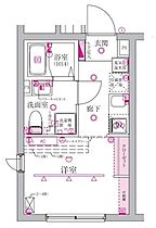 ベルシードステアー日暮里  ｜ 東京都荒川区東日暮里6丁目（賃貸マンション1R・3階・18.09㎡） その2