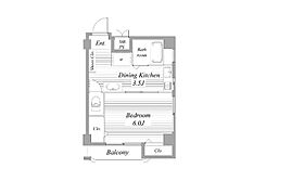 東京都豊島区雑司が谷3丁目（賃貸マンション1K・7階・26.17㎡） その2