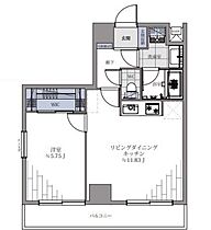 サンワルード東池袋  ｜ 東京都豊島区東池袋4丁目（賃貸マンション1LDK・2階・43.32㎡） その2