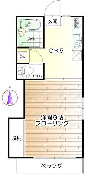 東京都杉並区阿佐谷南１丁目(賃貸アパート1DK・2階・29.02㎡)の写真 その2