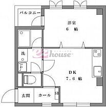 東京都中野区中央４丁目（賃貸マンション1DK・4階・31.50㎡） その2