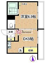 東京都中野区野方２丁目（賃貸マンション1DK・2階・25.52㎡） その2