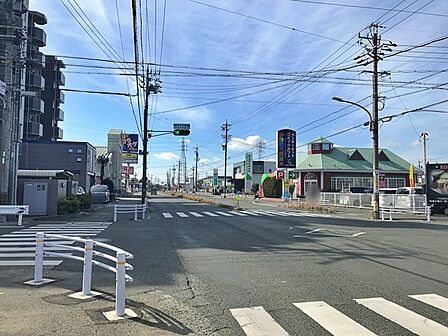 前面道路